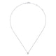 Diamond "D" Initial Necklace