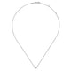 Diamond "M" Initial Necklace