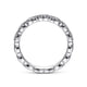 Scalloped Wedding Band