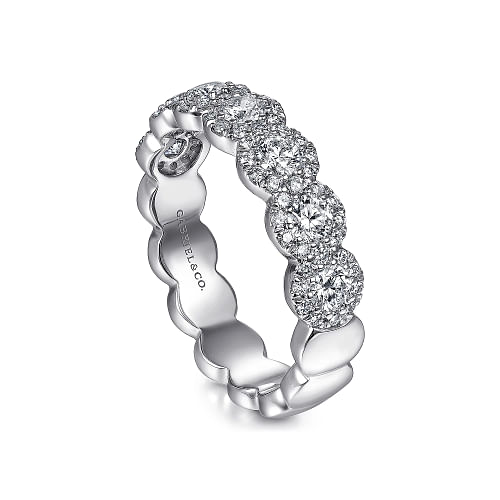Scalloped Wedding Band