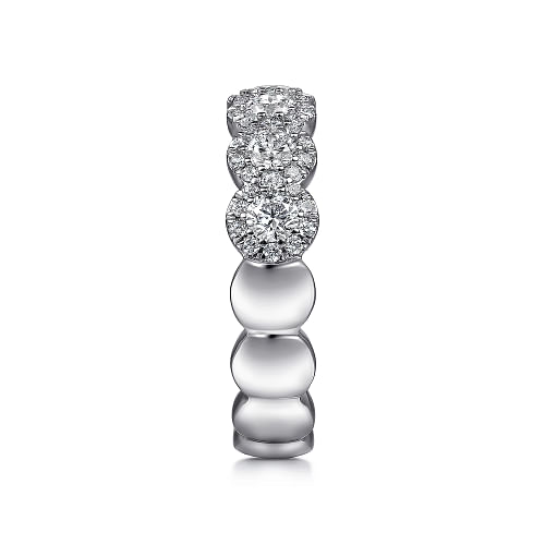Scalloped Wedding Band