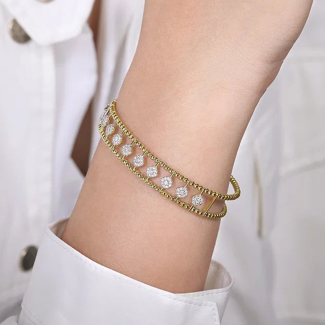 Diamond and Gold Bujukan Cuff