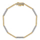 Bujukan Gold and Diamond Tennis Bracelet