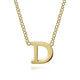 "D" Initial Necklace