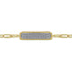 Diamond Bar Chain Bracelet