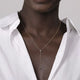 Bujukan Bead Diamond Y-Knot Necklace