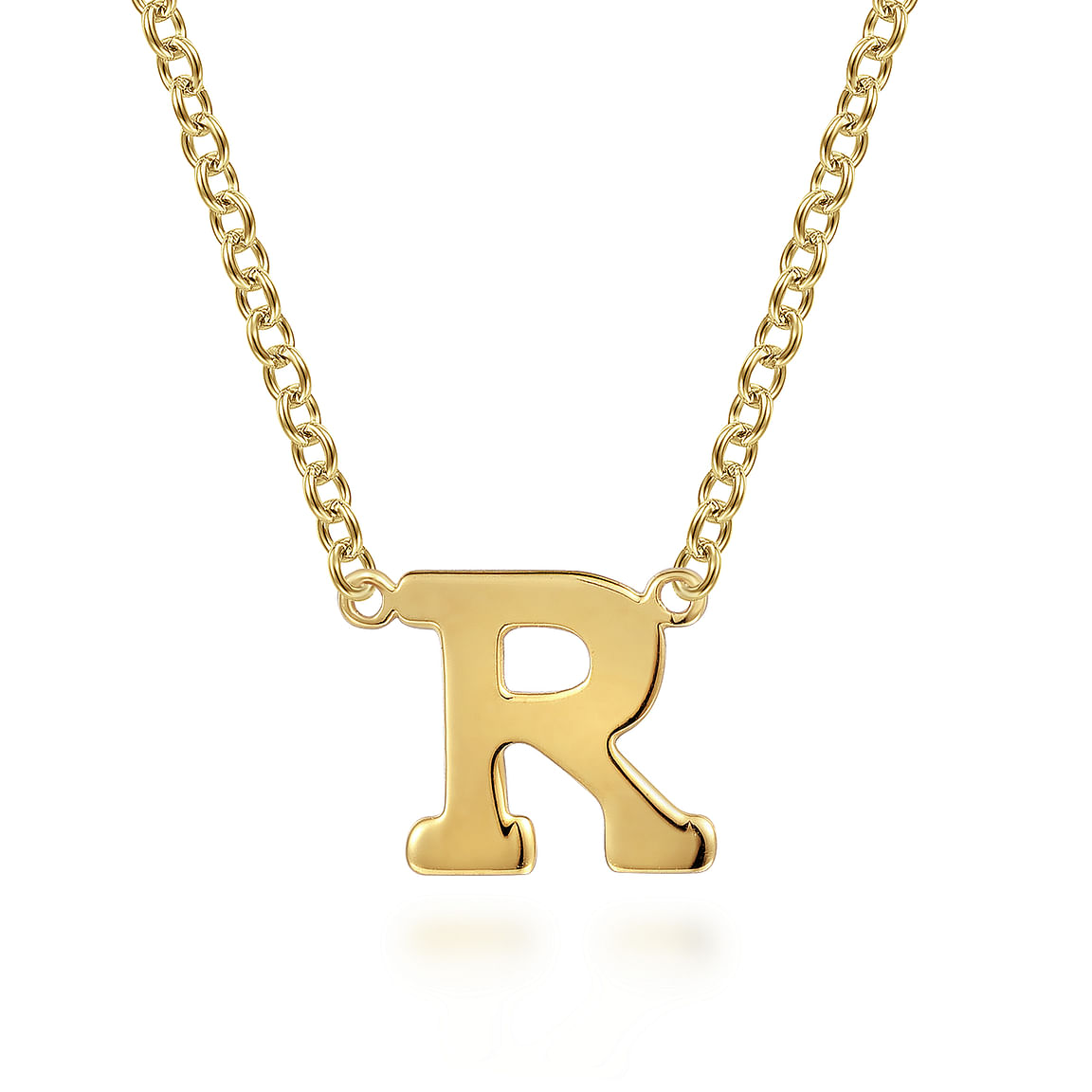 "R" Initial Necklace