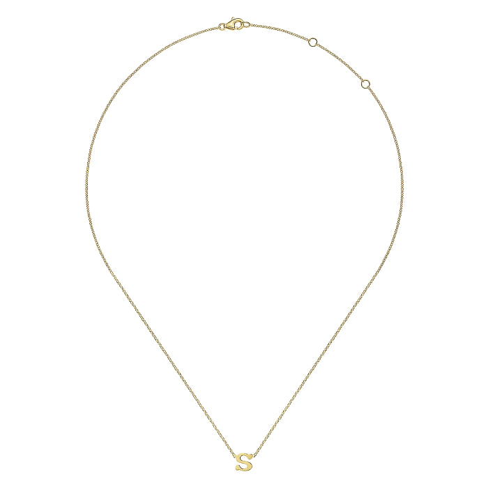 "S" Initial Necklace