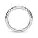 Inlaid Diamond Wedding Band
