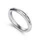Inlaid Diamond Wedding Band