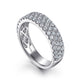 Triple Row Wedding Band