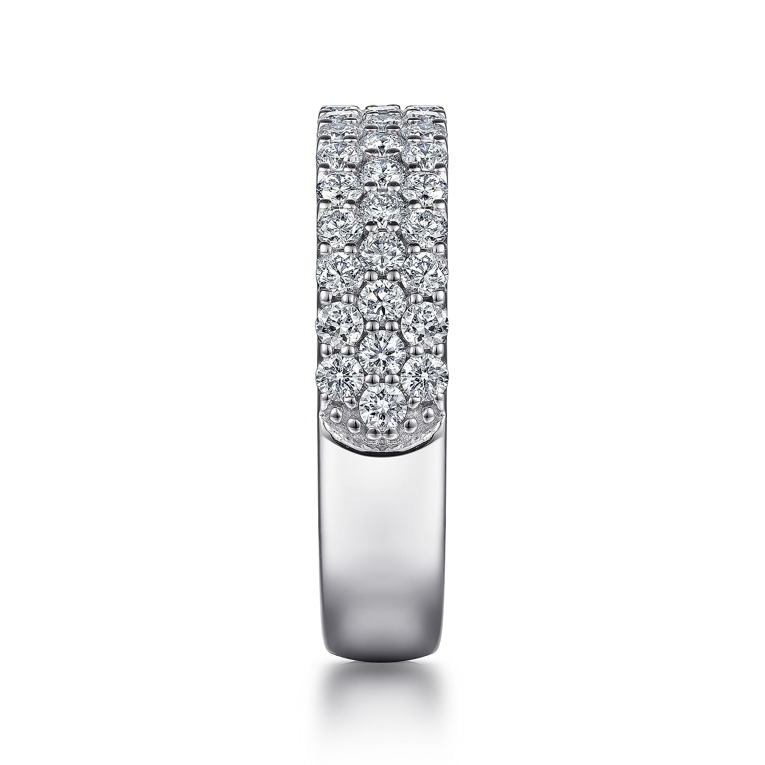 Triple Row Wedding Band