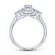 Oval Diamond Complete Engagement Ring