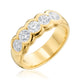 Five-Stone Diamond Moonlight Ring