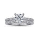 Joanna White Gold Round Diamond Engagement Ring Setting