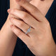 Joanna White Gold Round Diamond Engagement Ring Setting