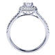 Round Halo Complete Diamond Engagement Ring
