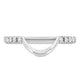 Delight Lady Di Curved Diamond Band