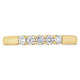 5-Stone Diamond Band, 0.25 ctw