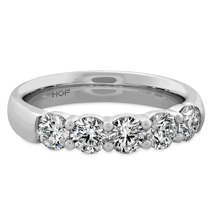 5-Stone Diamond Band, 0.50 ctw