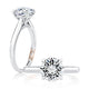 Solitaire Engagement Ring Setting