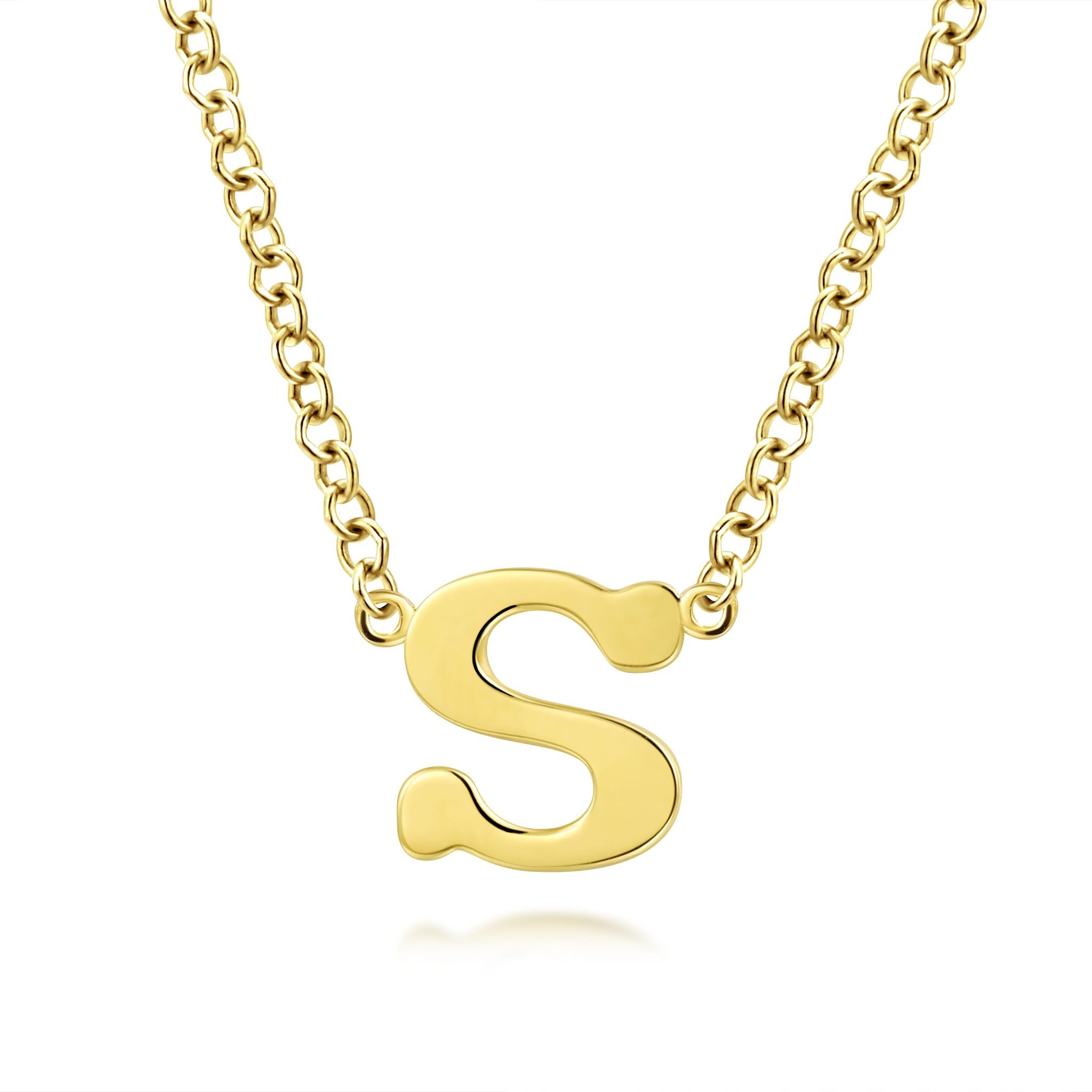 "S" Initial Necklace