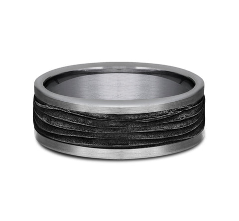 Tantalum & Titanium Wedding Band