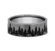 Treeline Wedding Band