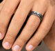 Treeline Wedding Band