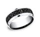 Cobalt & Carbon Fiber Wedding Band