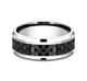 Cobalt & Carbon Fiber Wedding Band