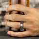Cobalt Wedding Band