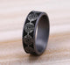 Bullet Pattern Wedding Band