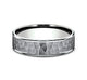 Hammered Wedding Band