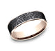 Mokume Wedding Band