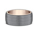 Rose Gold & Tantalum Wedding Band