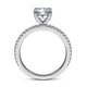 Stefanie White Gold Round Diamond Engagement Ring Setting