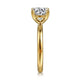 Unite Yellow Gold Round Solitaire Diamond Engagement Ring Setting