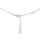 Barre Floating Single Diamond Pave Necklace