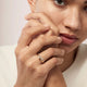 Barre Floating Diamond Ring