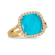 St. Barths Turquoise & Diamond Ring